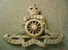 10 RA bronze officer cap badge kings crown.jpg
