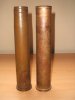 Pair of Iraqi 37mm M1939 anti aircraft shell cases found near the gun that fired them after the .jpg