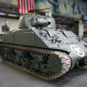 American M4 Sherman At Saumur