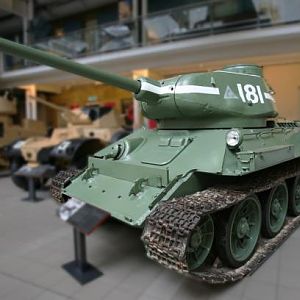 Russian T34/85 At IWM London