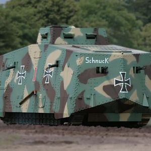 German A7v "schnuck" At Tankfest