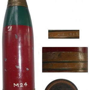 Japanese Navy 76.2mm Mark 3 Modification 1 H.E. Projectile