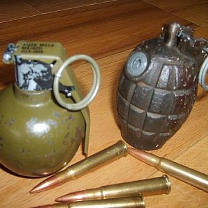 isreili mills & baseball grenade