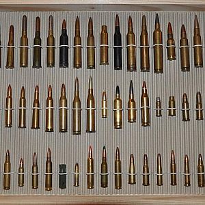 rifle cartridges .17-222rem up to 7 x 57 R