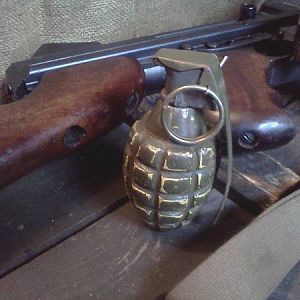 mkII  fragmentation hand grenade