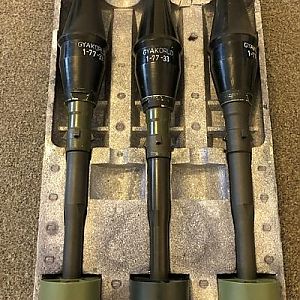 Hungarian prac rifle grenades