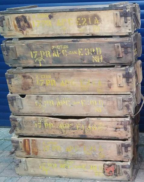 17pdr Ammo Boxes