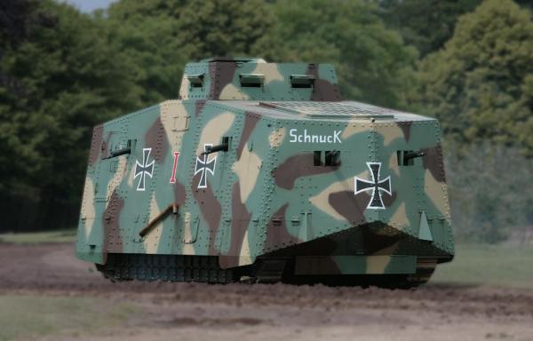 German A7v "schnuck" At Tankfest