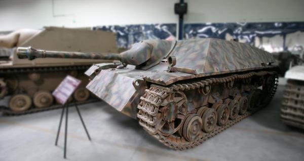 German Jagdpanzer Iv At Saumur