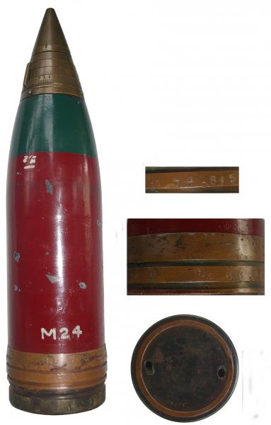 Japanese Navy 76.2mm Mark 3 Modification 1 H.E. Projectile