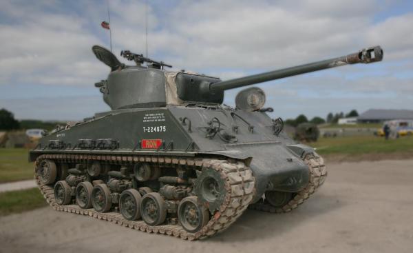 Sherman M4a3e8 At Tankfest