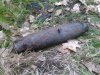 First Republic air bomb about 10 kg, length 40 cm, diameter about 70 mm 006.jpg