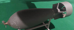 50kg Sprengbombe (Flybombe used by Fokker CV) 1940 1.jpg 50kg Sprengbombe (Flybombe used by Fokker CV) 1940 1.jpg