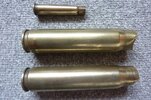 2 x 20 mm Hispano Suiza + 1 x .303 Inch cases