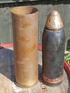 Ww1 18pounder shell inert
