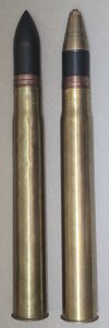02 - Nordenfelt 3 pounder common pointed shell and Shrapnell shell.jpg