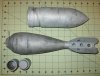 Projectile, prefragmented component, mortar 004 (Large).jpg Projectile, prefragmented component, mortar 004 (Large).jpg