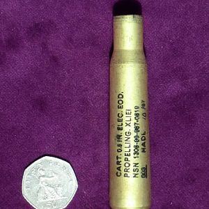 .50" Browning Cartridge electric Propelling XL1E1 EOD
The cartridge used for the water disrupt