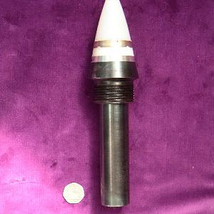 unknown Russian Fuze removed from production line before being finished, fits to 122 mm Artillery sh