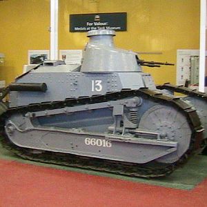 French renault ww1 tank