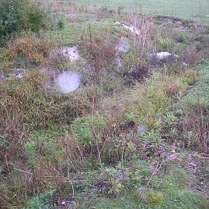 WW1 practice trench-someone knew it would'nt be over by christmas!