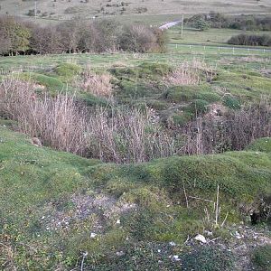 WW1 practice trench