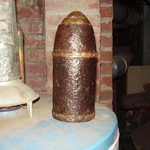 9cm German Shell