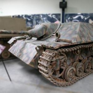 German Jagdpanzer Iv At Saumur