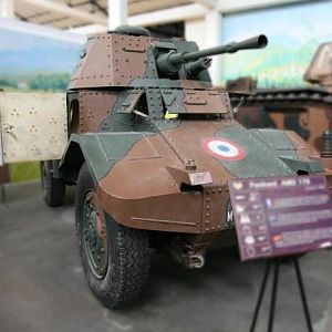 French Panhard Amd-178 At Saumur