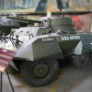 American M8 Greyhound At Saumur