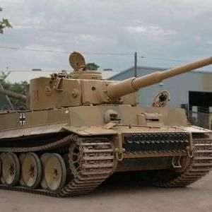 Tiger I Entering The Arena At Bovington