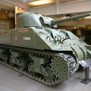 M4 Sherman In Main Hall