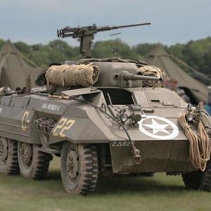 American M8 Greyhound At Tankfest