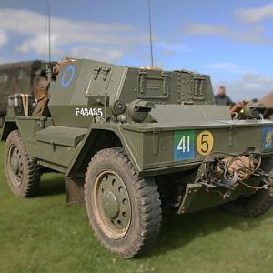 British Daimler Dingo At Tankfest