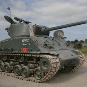 Sherman M4a3e8 At Tankfest