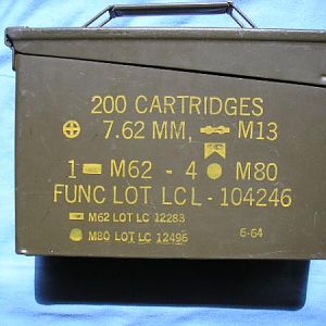U.S. M62 & M80 In Links 1964 Dated