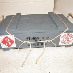 3 Inch Stokes Trench Mortar Ammunition Box