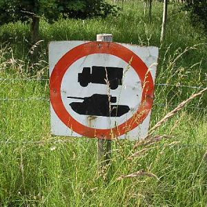 This Means No Jumping Tanks With Lorries