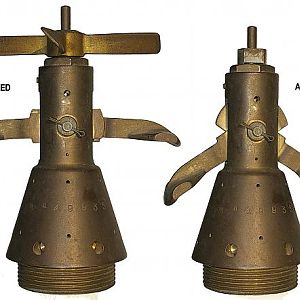 JAPANESE NAVY BOMB FUZE B-3(a)