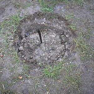 81mm mortar firing point