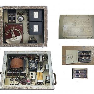 JAPANESE ARMY RECTIFIER FOR CHI Mk.I RECIEVER INTERNAL VIEWS