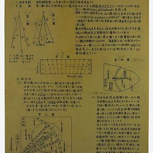 JAPANESE ARMY ARTILLERY RANGE DEFLECTION PROTRACTOR INSTRUCTIONS