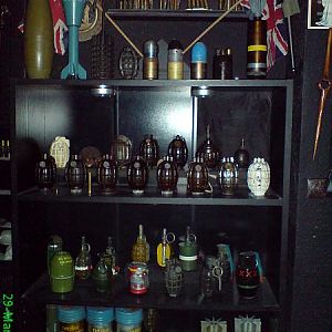 grenades and mortar