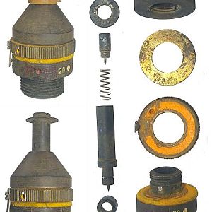 JAPANESE NAVY TYPE 3 FUZE FOR H.E. 81mm MORTAR