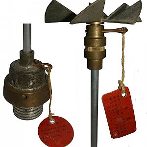 JAPANESE NAVY BOMB FUZE B-2(a)