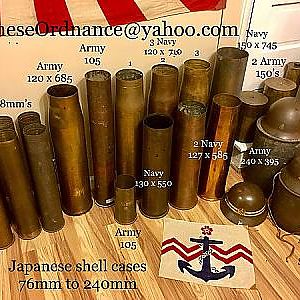 Inert Japanese WWII ordnance