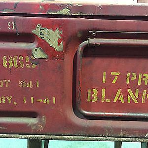 17pdr Blank Ammo Box