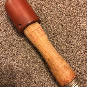 Chicom practice stick grenade