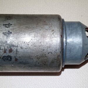 2 inch para illuminating MK I.   ILLG WITH PARACHUTE 3/44 WFS LOT 3142 W & W 42.