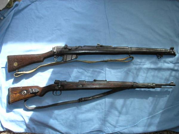 1916 Mk3 S.M.L.E & 1941 K98